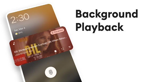 Screenshot Playback: background play