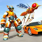 Mosquito Robot Car Game - Transforming Robot Games Apk