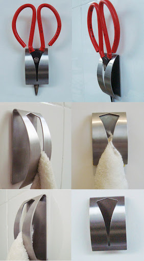Title 2, Multifunctional Stainless Steel Scissor Holder ...