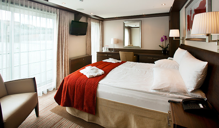 Avalon Luminary's suites feature French balconies (floor-to-ceiling windows).