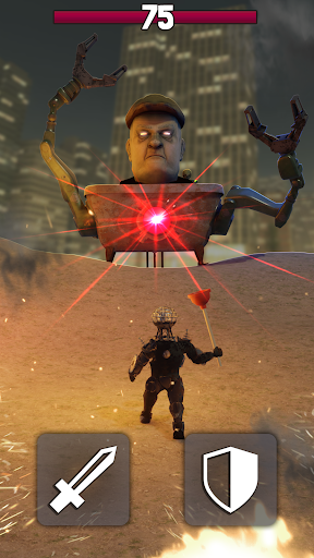 Screenshot Toilet Battle Agent Fighter 3D