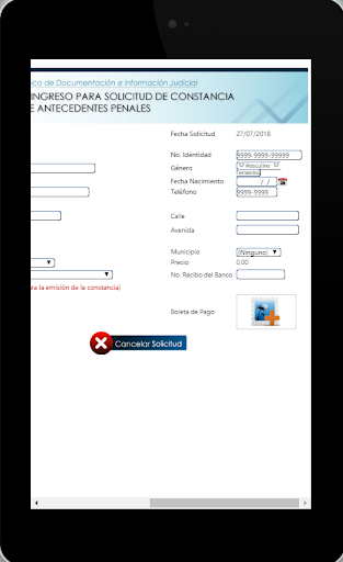 Constancia de Antecedentes Penales Honduras