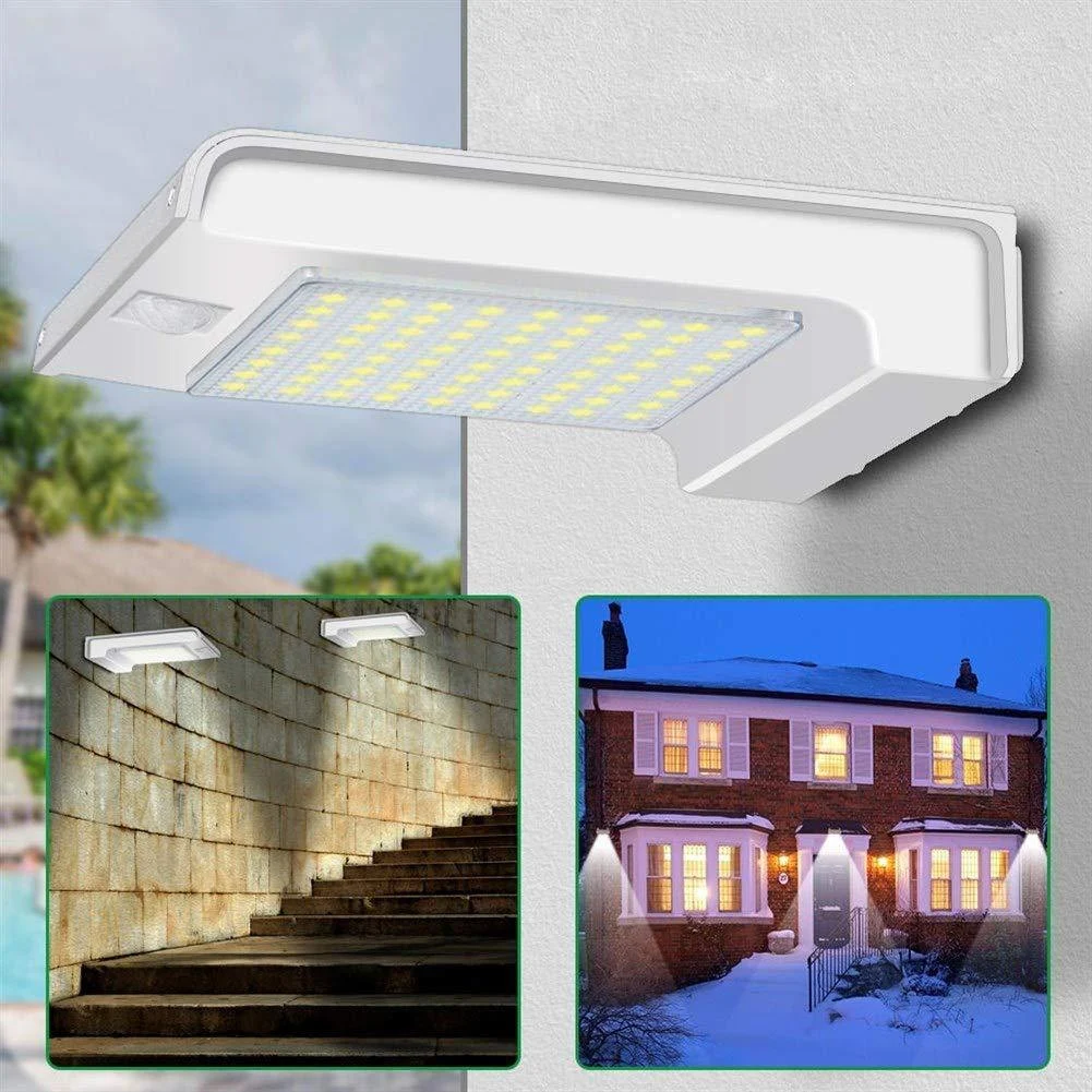 Title 8, 72LED Solar inductie wandlamp met bewegingssens...