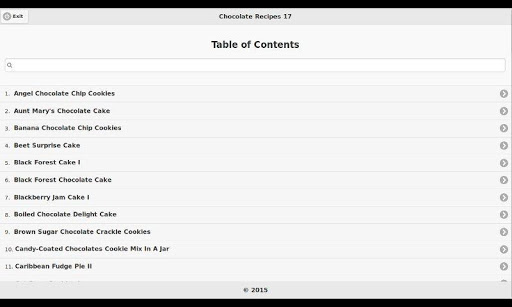 Chocolate Recipes 17