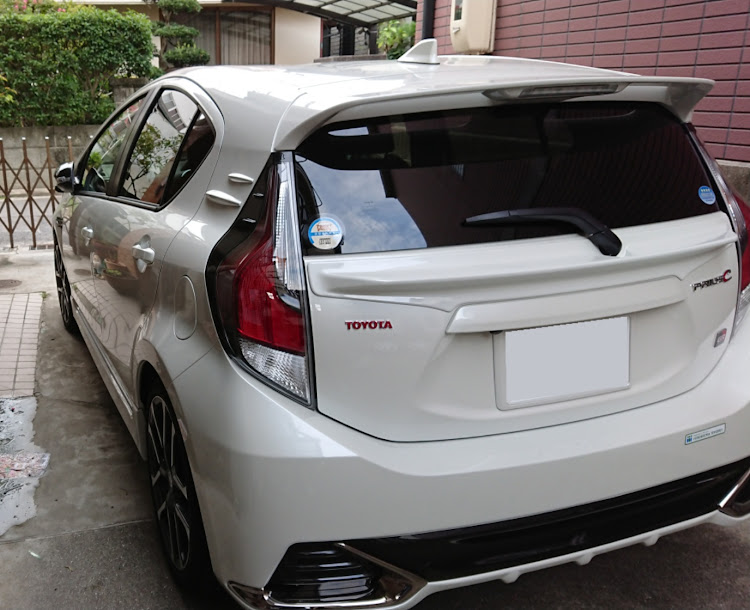 アクアのこだわり車外パーツに関するカスタム事例の投稿画像3枚目