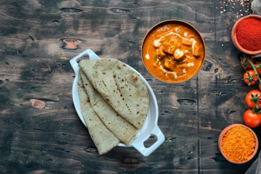 Paneer Butter Masala With Choice Of Bread