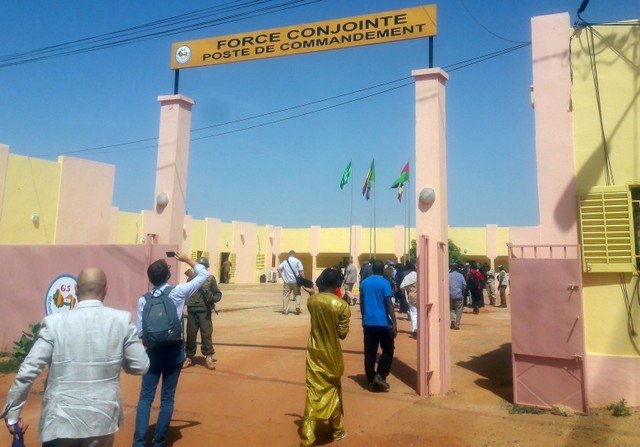 G5 Sahel force's military headquarters in Sevare, in central Mali. File photo