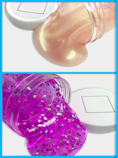 DIY Fluffy Glitter Slime