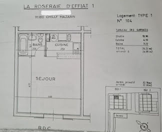 appartement à Chilly-Mazarin (91)