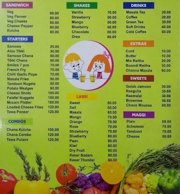 Rishi's Paratha Plaza menu 