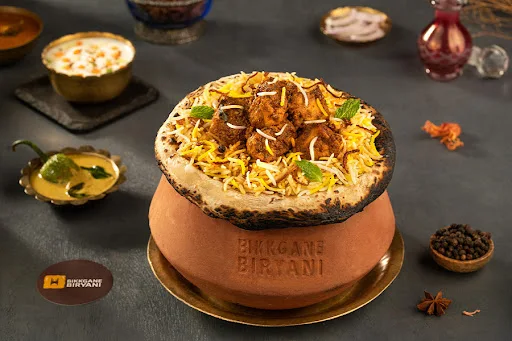 Handi Chicken Dum Boneless Hyderabadi Biryani