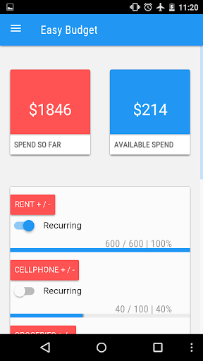 Expense Tracker - Budget Tool