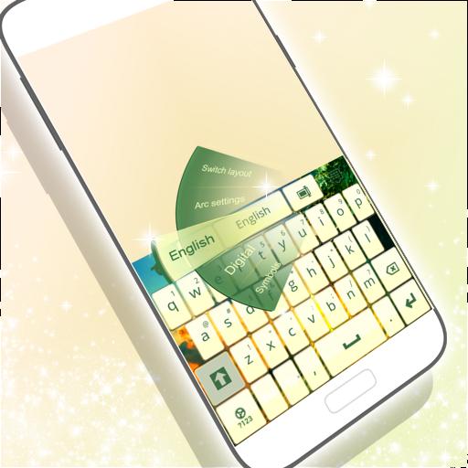 个人化のホワイトキーボード LOGO-記事Game