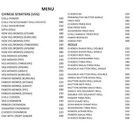 Family Pure Veg menu 1