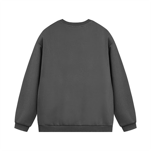 Title 7, Fashion Solid Color Loose Sweater Men Comfortab...