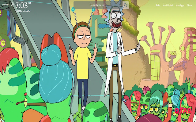 Rick And Morty Wallpapers HD Theme