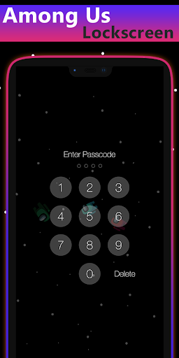 Screenshot Among us lockscreen