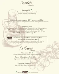 Caffe Tonino menu 2