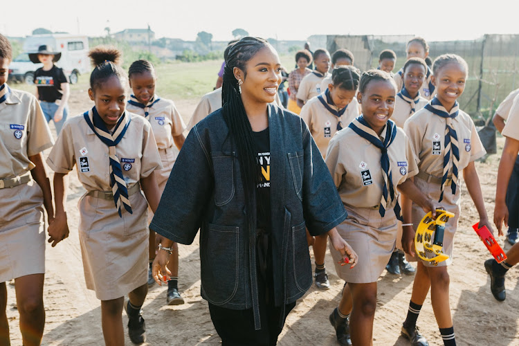 Nomzamo Mbatha on empowering young women.