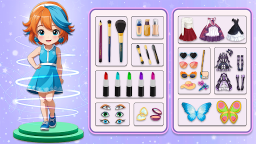 Screenshot Chibi Dolls Makeover DIY Games