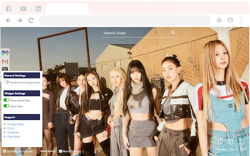 Twice K-pop New Tab Extension 2024