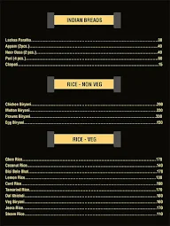 South Exotica menu 2