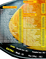 Basva Dosa House - 70 Types of Dosa menu 1