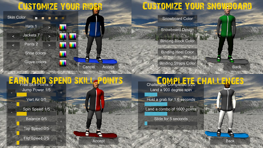Screenshot Snowboard Freestyle Mountain