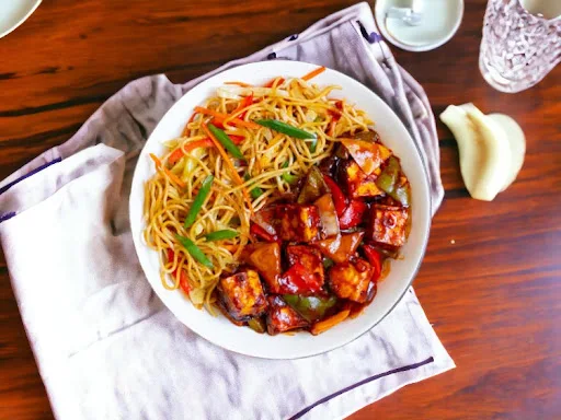 Chilli Paneer+ Noodles