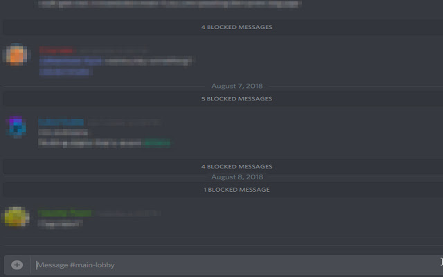 Discord Blocked Blocker