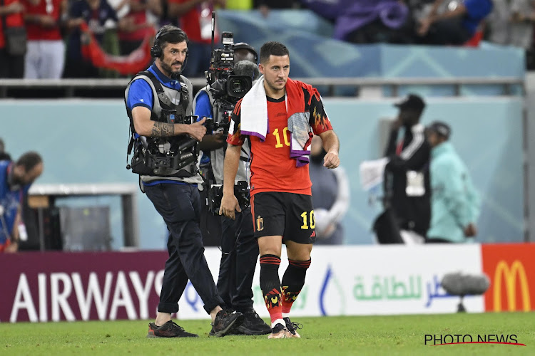 Eden Hazard s'attendait à voir quelqu'un d'autre à la tête des Diables Rouges