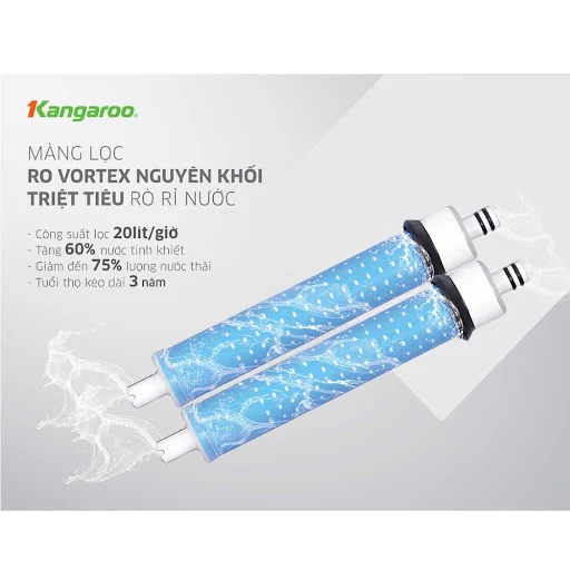 Máy lọc nước Slim hydrogen nóng lạnh Kangaroo KG10A7S