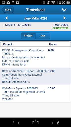 Deltek Touch for Maconomy