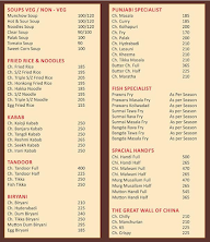 Pooja Veg - Non Veg Family Restaurant menu 2