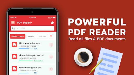 Screenshot PDF Reader: Read all PDF files