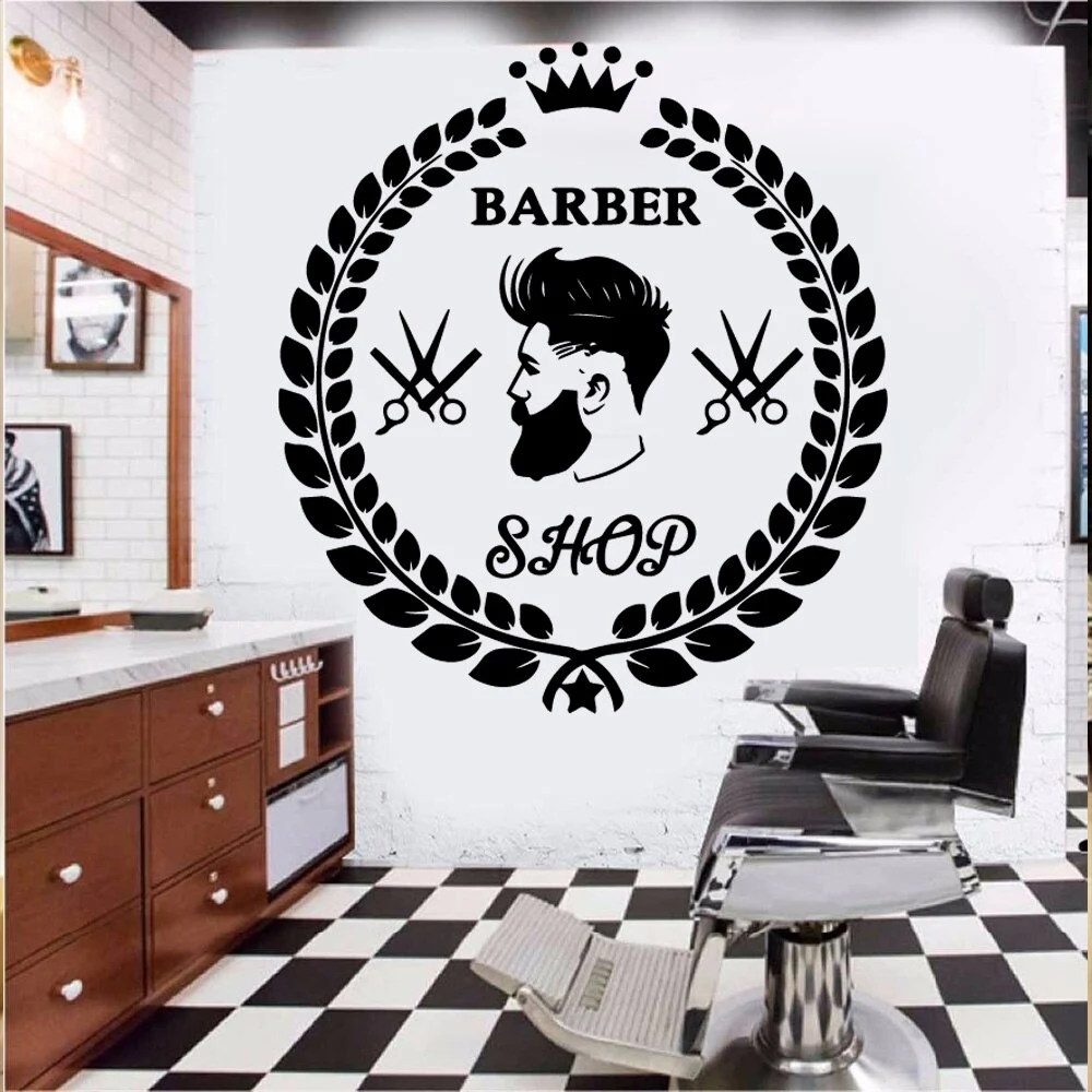 Title 1, Zidne Nalepnice Dodaci Dekor Frizerski Salon De...