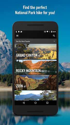 Screenshot National Park Trail Guide