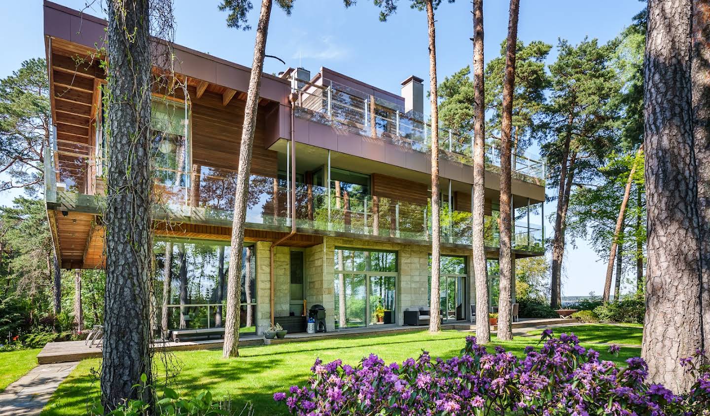 Villa with garden and terrace Riga