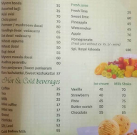 Sathyam Vegetarian Restaurant menu 8