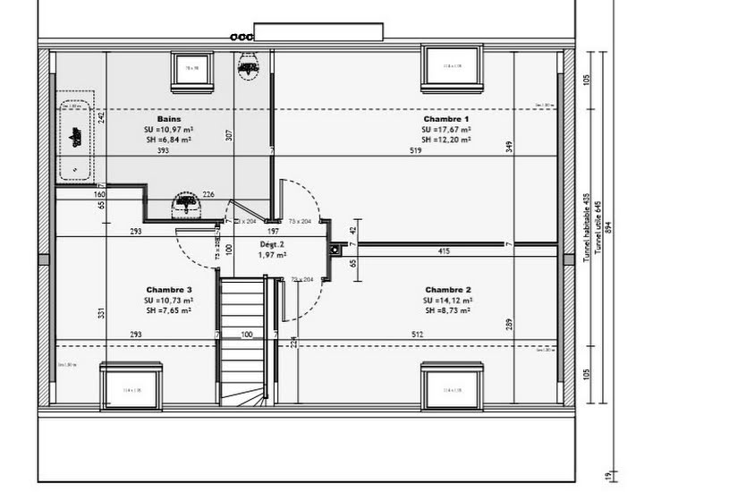  Vente Terrain + Maison - Terrain : 848m² - Maison : 100m² à Mazingarbe (62670) 