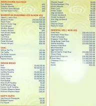 Hotel Asiad menu 3