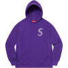 swarovski® s logo hooded sweatshirt ss21