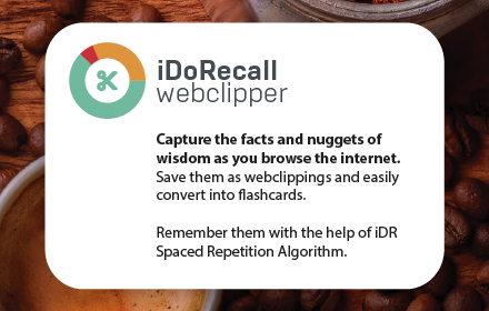 The iDoRecall Webclipper small promo image