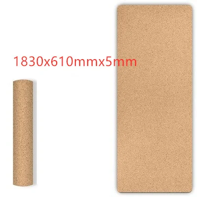 Tapete de yoga portátil de cortiça antiderrapante e ecológico TPE composite. Ideal para exercícios e práticas conscientes.