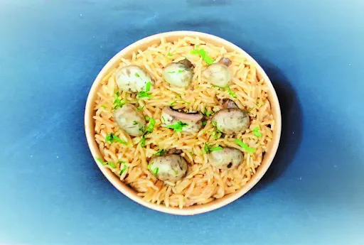 Tawa Mushroom Pulao