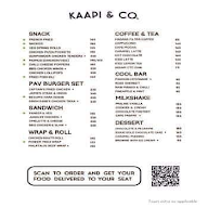 Kannans Kaapi menu 4