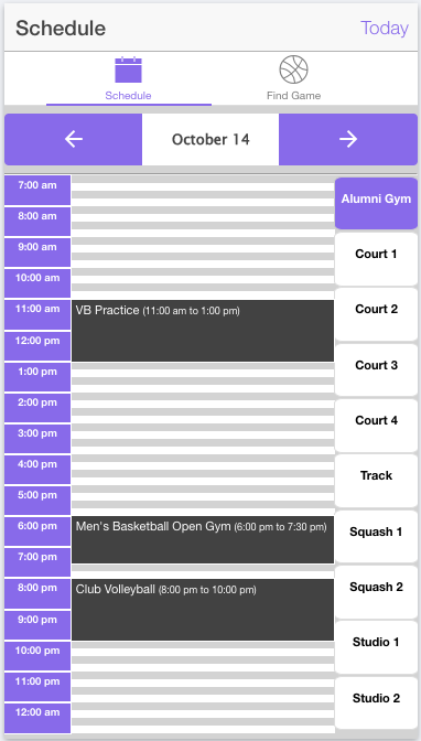 Android application Secret League screenshort