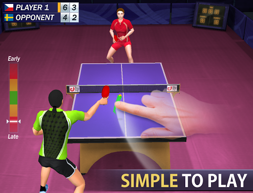 Télécharger Gratuit Champion de Tennis de table APK MOD (Astuce) screenshots 6