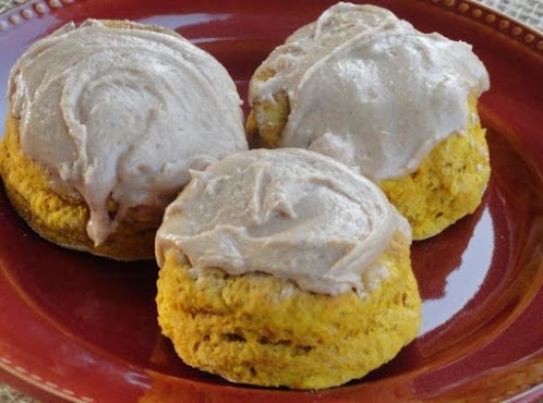 Pumpkin Whole Wheat Fluffy Biscuit