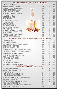 Shake And Juice .Com menu 3